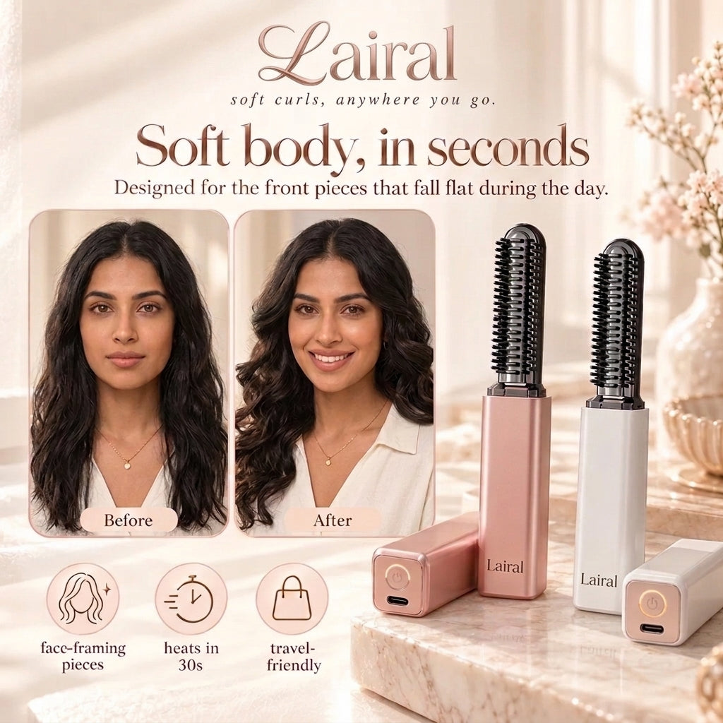 LAIRAL™ - Mini Portable Hair Curler